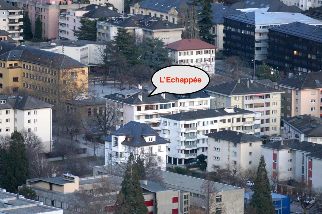 L'Echappee -B&B- Sion Buitenkant foto